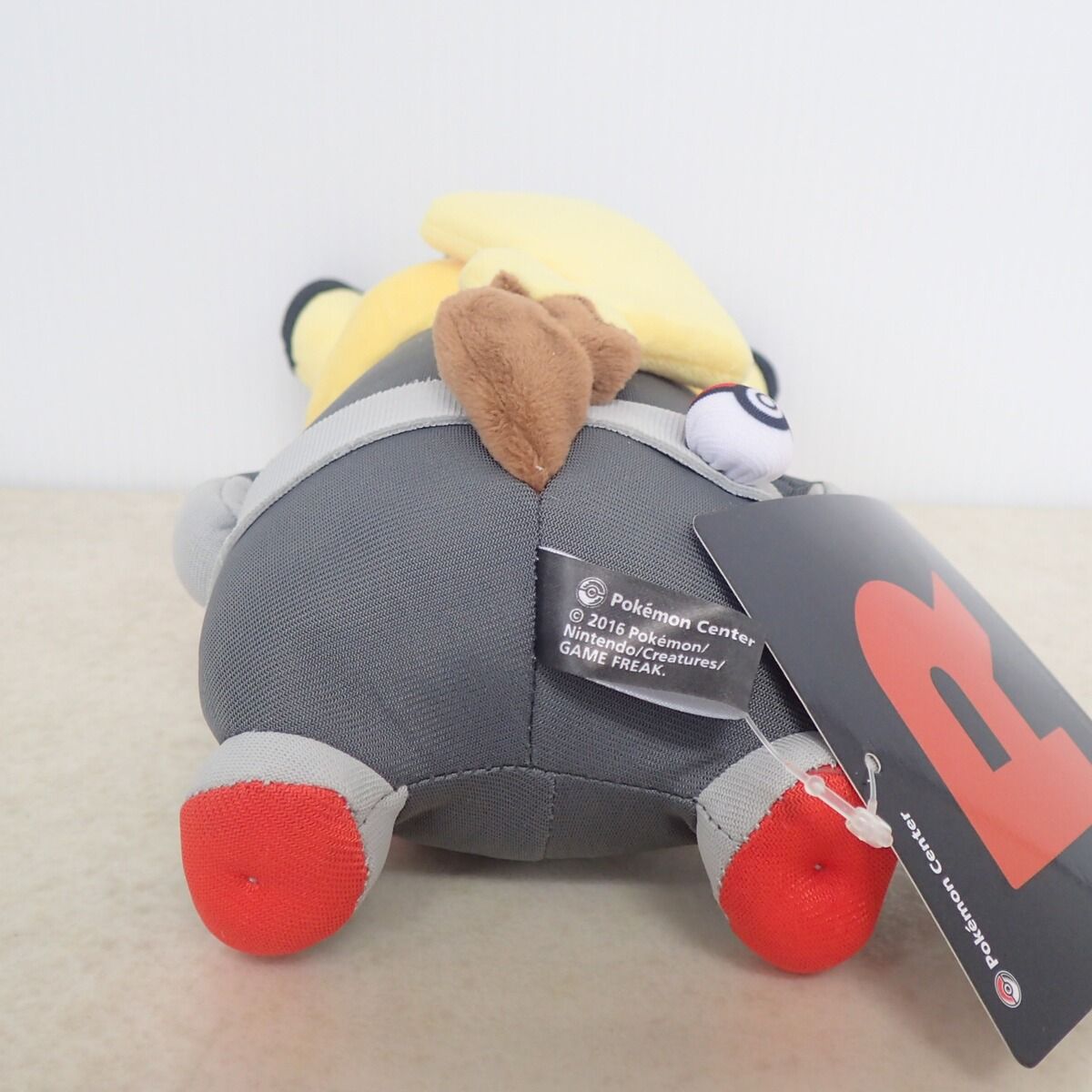 ポケモンセンター ぬいぐるみ 団員ごっこピカチュウ ロケット団 紙タグ