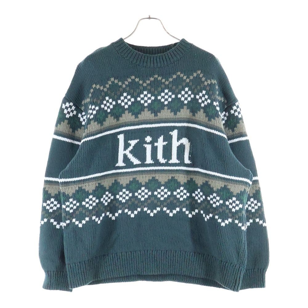 KITH (キス) Kithmas Fairisle Sweater キスマス フェアアイル ニット
