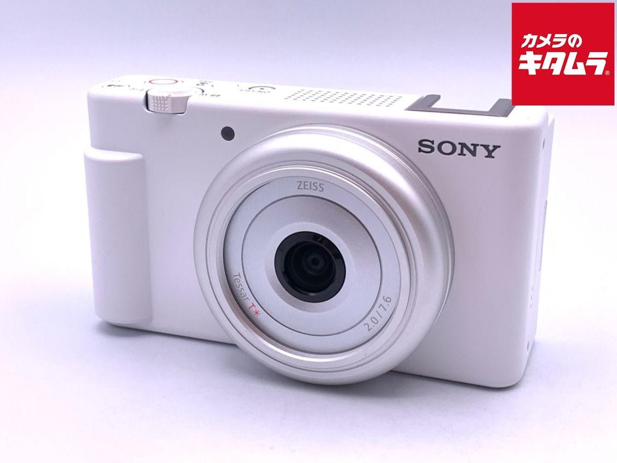並品 ソニー VLOGCAM ZV-1 F W ホワイト