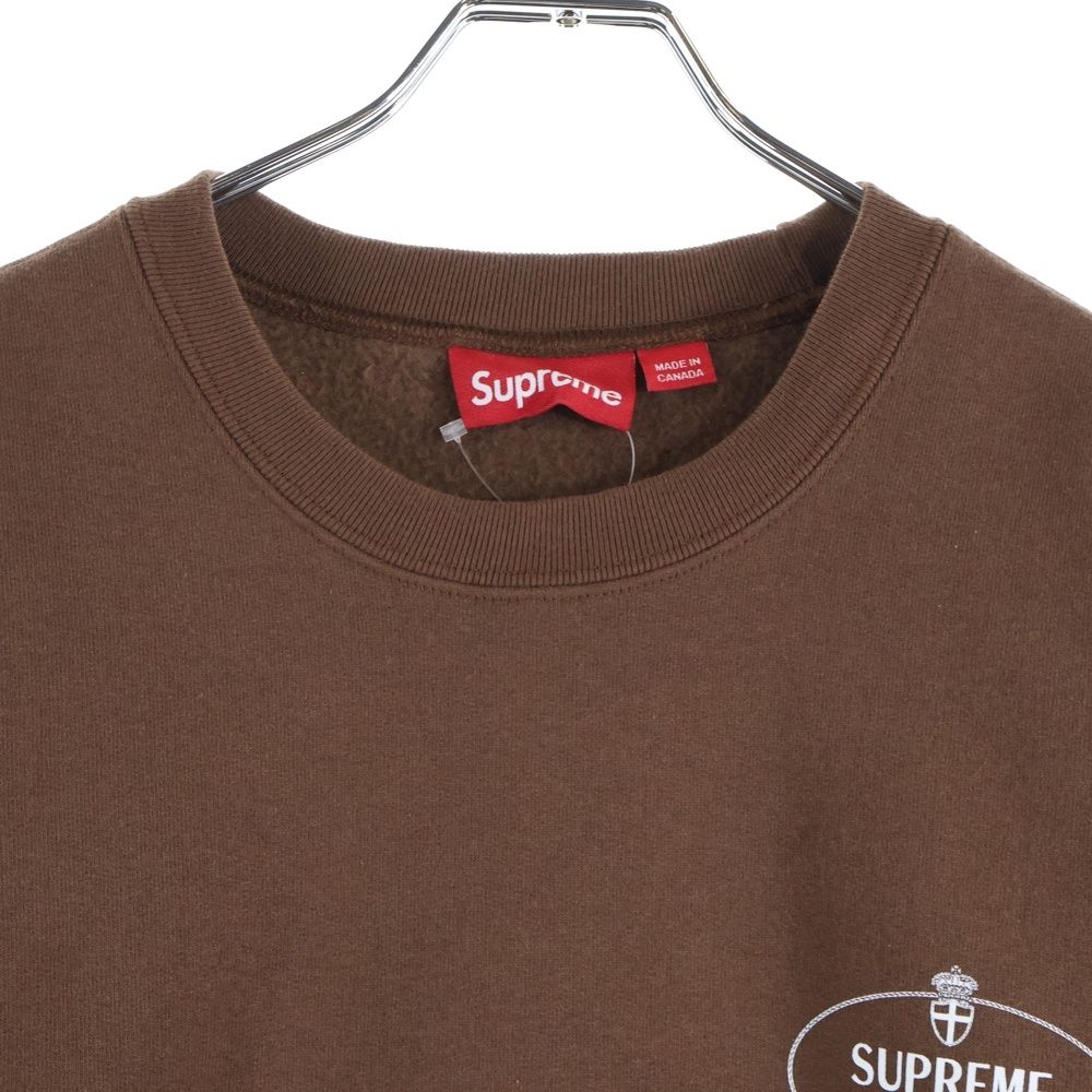 SUPREME (シュプリーム) 24AW Crest Crewneck クレストロゴプリント