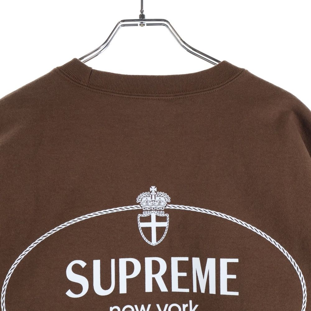 SUPREME (シュプリーム) 24AW Crest Crewneck クレストロゴプリント