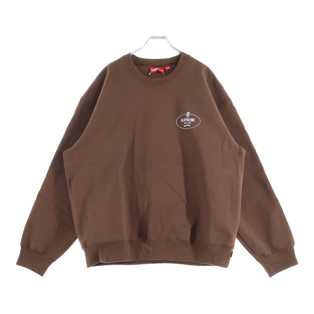 SUPREME (シュプリーム) 24AW Crest Crewneck クレストロゴプリント
