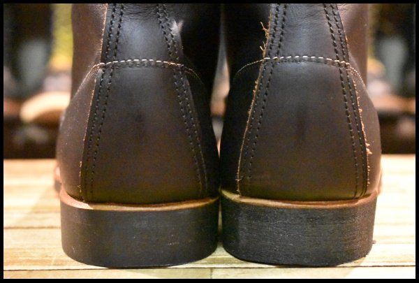  9 D ♥ 23年 レッドウィング 3345 ブラックスミス 黒 プレーリー プレーントゥ レースアップ ブーツ redwing FL 416 ワークブーツ ブーツ 革靴