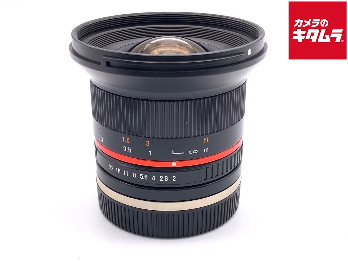 サムヤン 12 mm F 2.0 NCS CS ソニーE ブラック