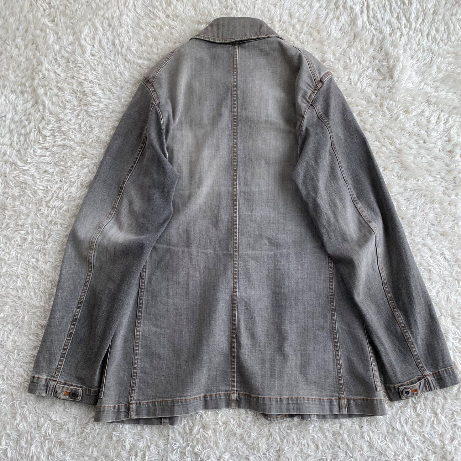 BURBERRY BLACK LABEL バーバリー カバーオール ノバチェック グレー