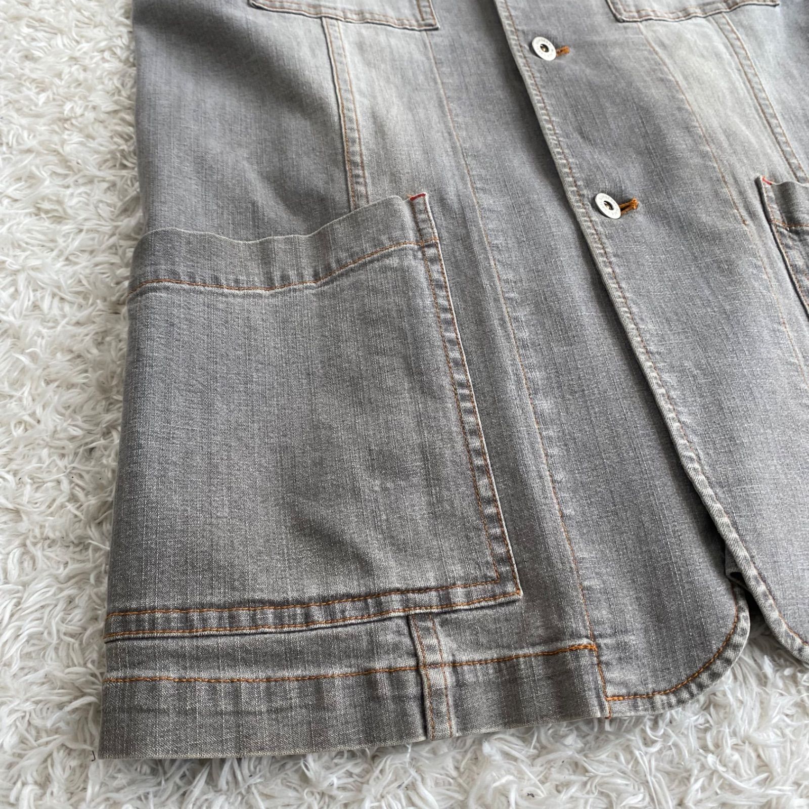 BURBERRY BLACK LABEL バーバリー カバーオール ノバチェック グレー