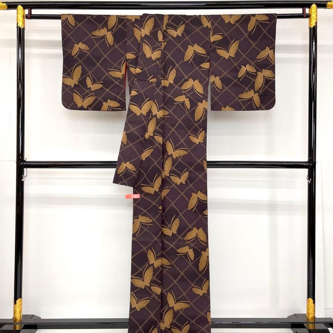 ポ25141◆洗える着物