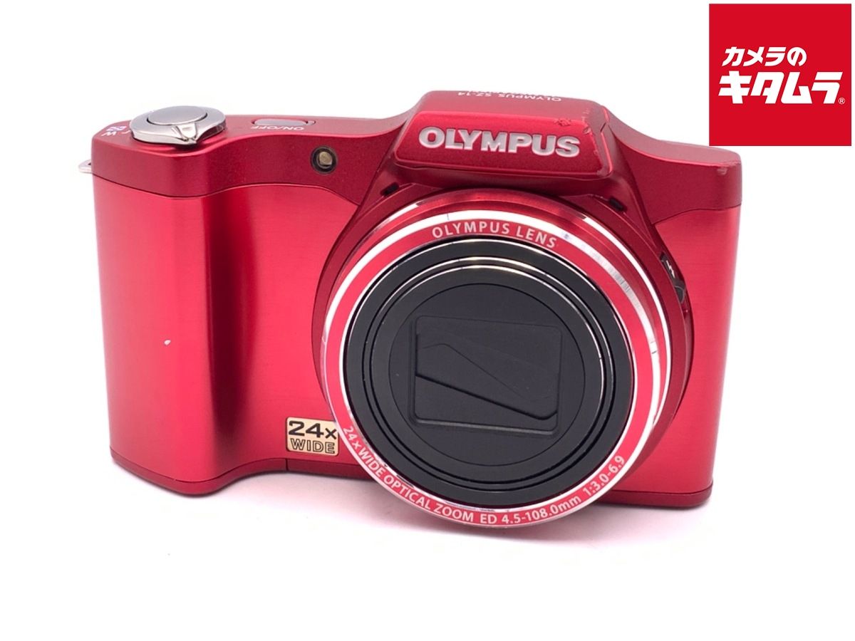 並品 オリンパス SZ-14 レッド