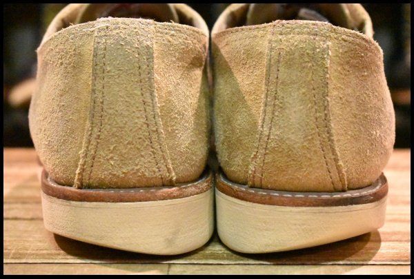  9 D 23年 レッドウィング 8079 オックスフォード ホーソーンアビレーンラフアウト ベージュ ブーツ redwing FL 417 ワークブーツ ブーツ 革靴