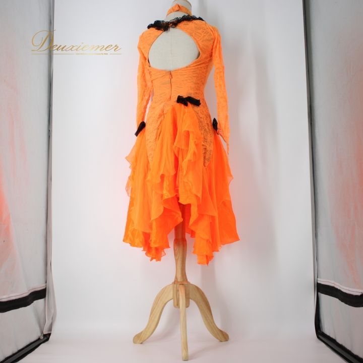 社交ダンス 衣装 ラテン ドレス ワンピース パーティ衣装 レディース