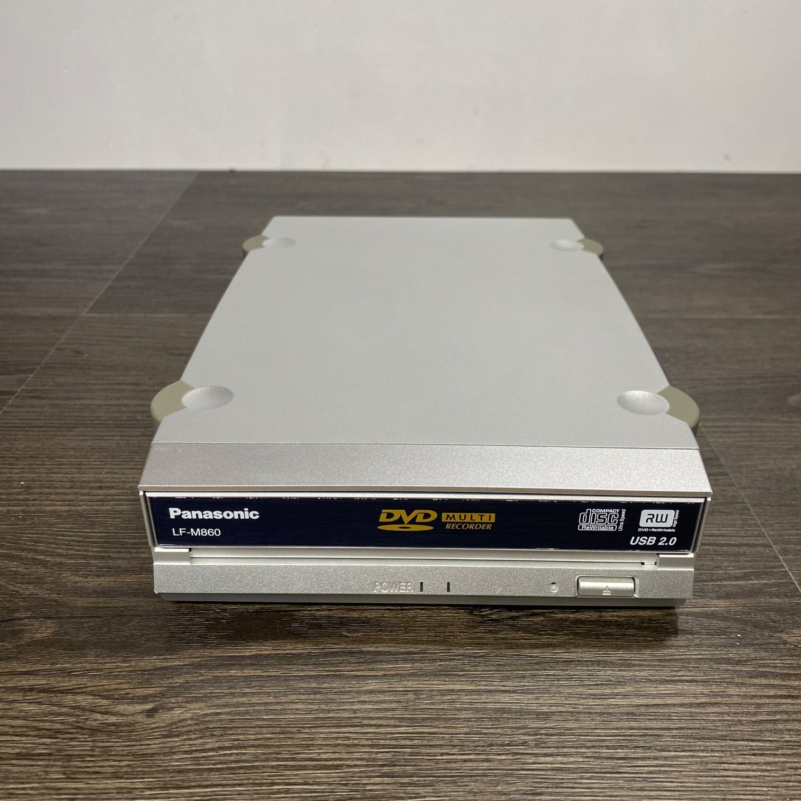 美品 Panasonic パナソニック 外付け DVDマルチドライブ LF-M860 USB