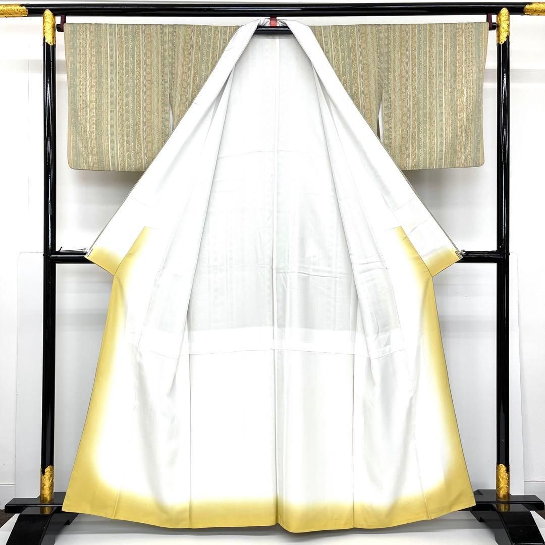 着物と帯 時流 ポ25137◆洗える着物 小紋◆裄ロング 上質ポリエステル 美