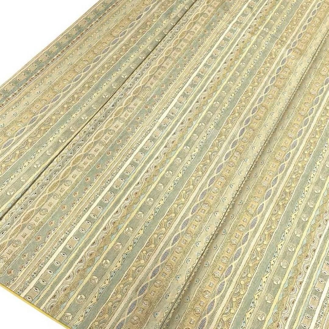 ポ25137◆洗える着物 小紋◆裄ロング