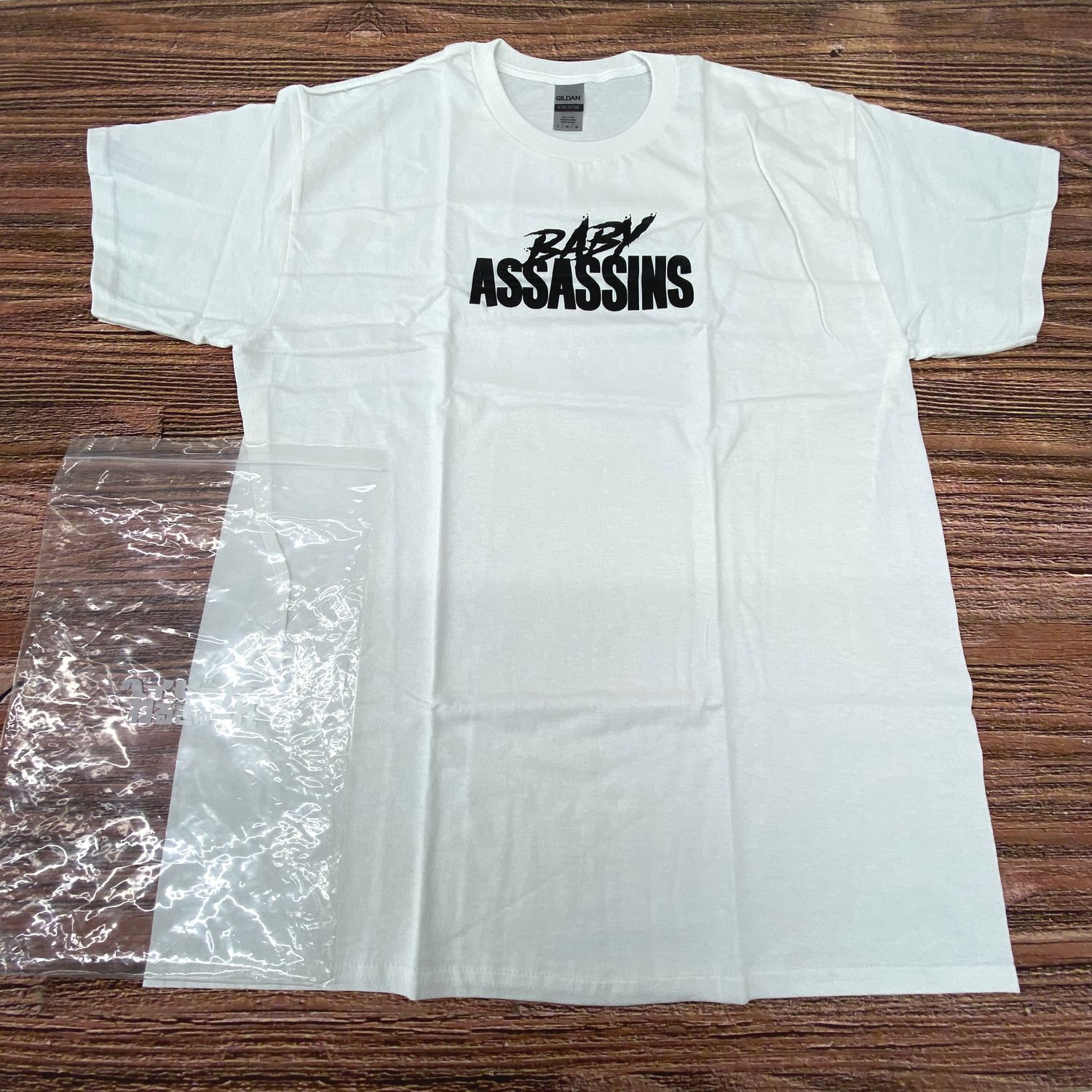 ベイビーわるきゅーれ　Tシャツ　Lサイズ ☆加古川物流】【中古品】ベイビーわるきゅーれ Tシャツ Lサイズ Blu