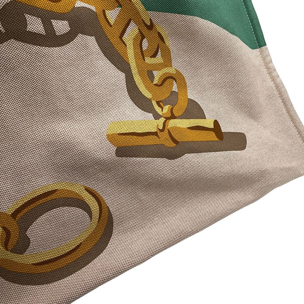 エルメス トートバッグ エスカル・ア・ラ・プラージュ プリント