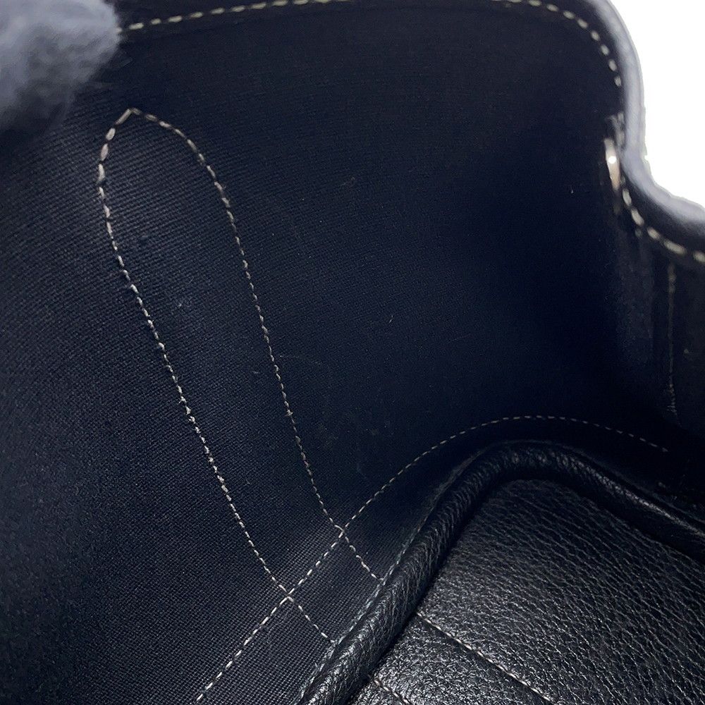 エルメス トートバッグ ガーデンパーティTTPM ブラック/シルバー金具