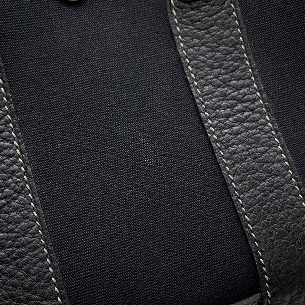 エルメス トートバッグ ガーデンパーティTTPM ブラック/シルバー金具