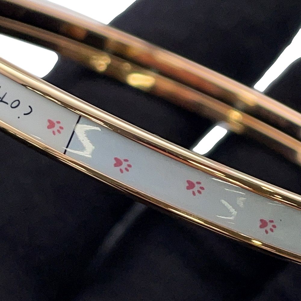 エルメスブレスレット　エクストラファン＜24番地のミステリー＞猫 エルメス ブレスレット エクストラファン 24番地のミステリー エナメル