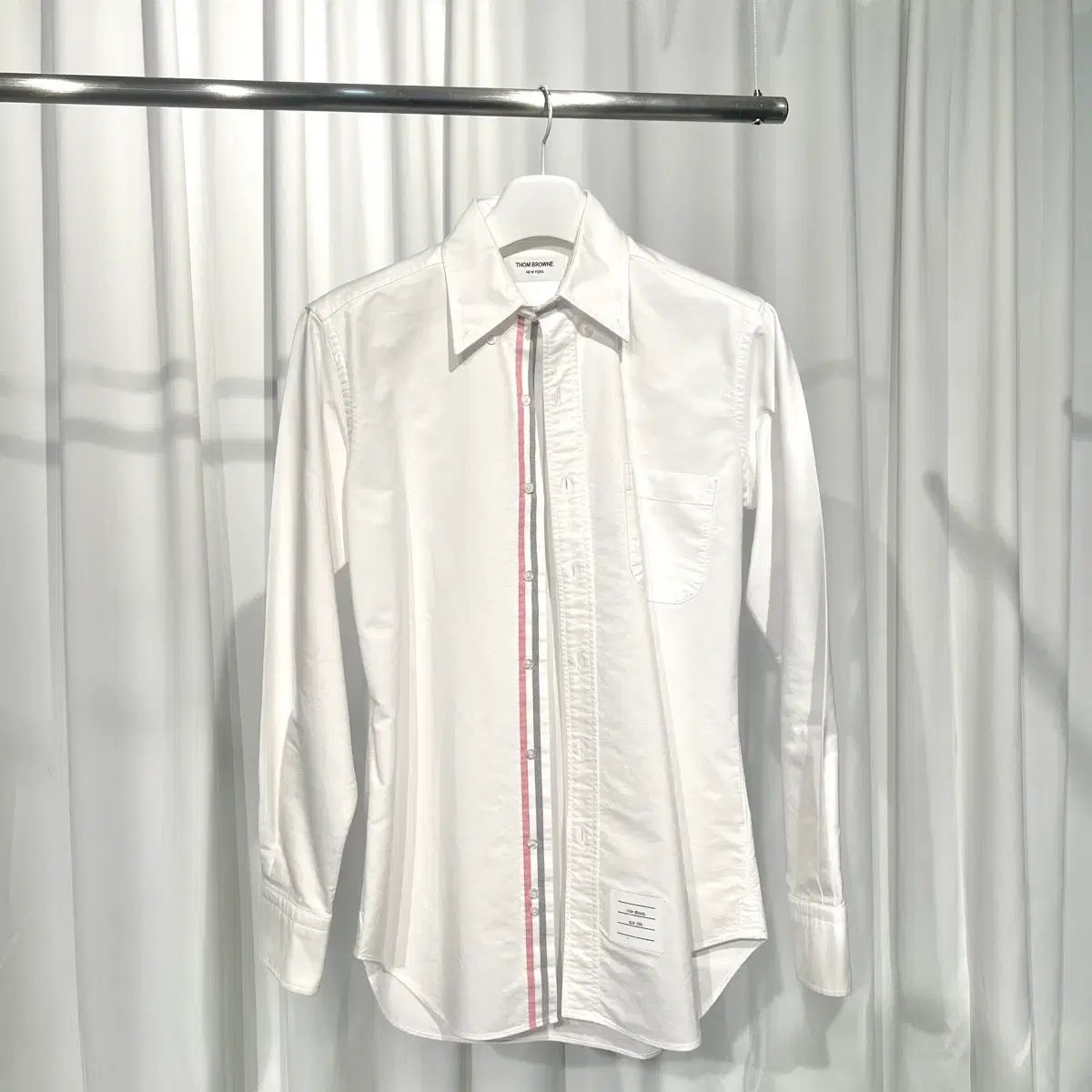 トム ブラウン ストライプ Oxford シャツ