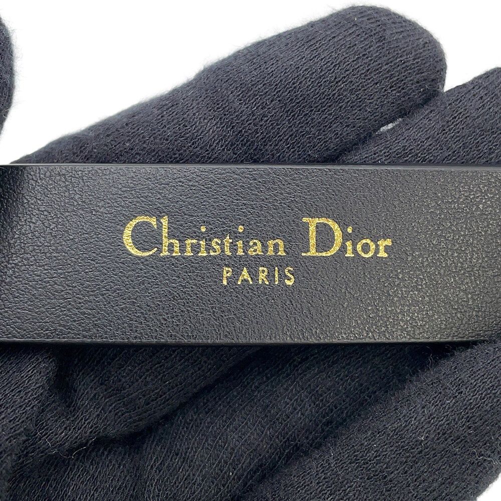  クリスチャン ディオール ベルト ミスディオール サイズ90 Christian Dior 黒 ベルト 小物