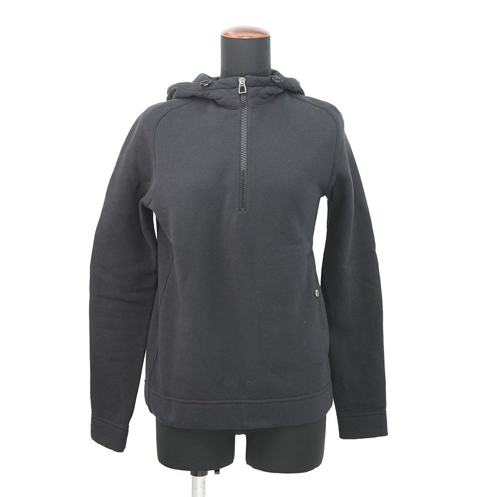 エルメス スウェット フィット コットン レディースサイズS HERMES トップス 黒