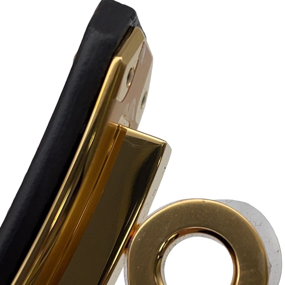 エルメス ケリーベルト ブラック/ゴールド金具 エプソン K刻印 HERMES