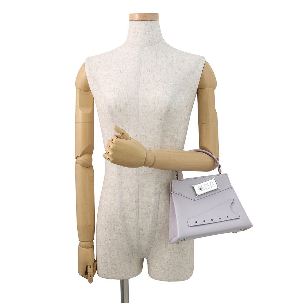 メゾンマルジェラ ハンドバッグ スナッチト スモール レザー  