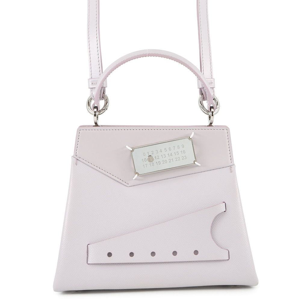 メゾンマルジェラ ハンドバッグ スナッチト スモール レザー  