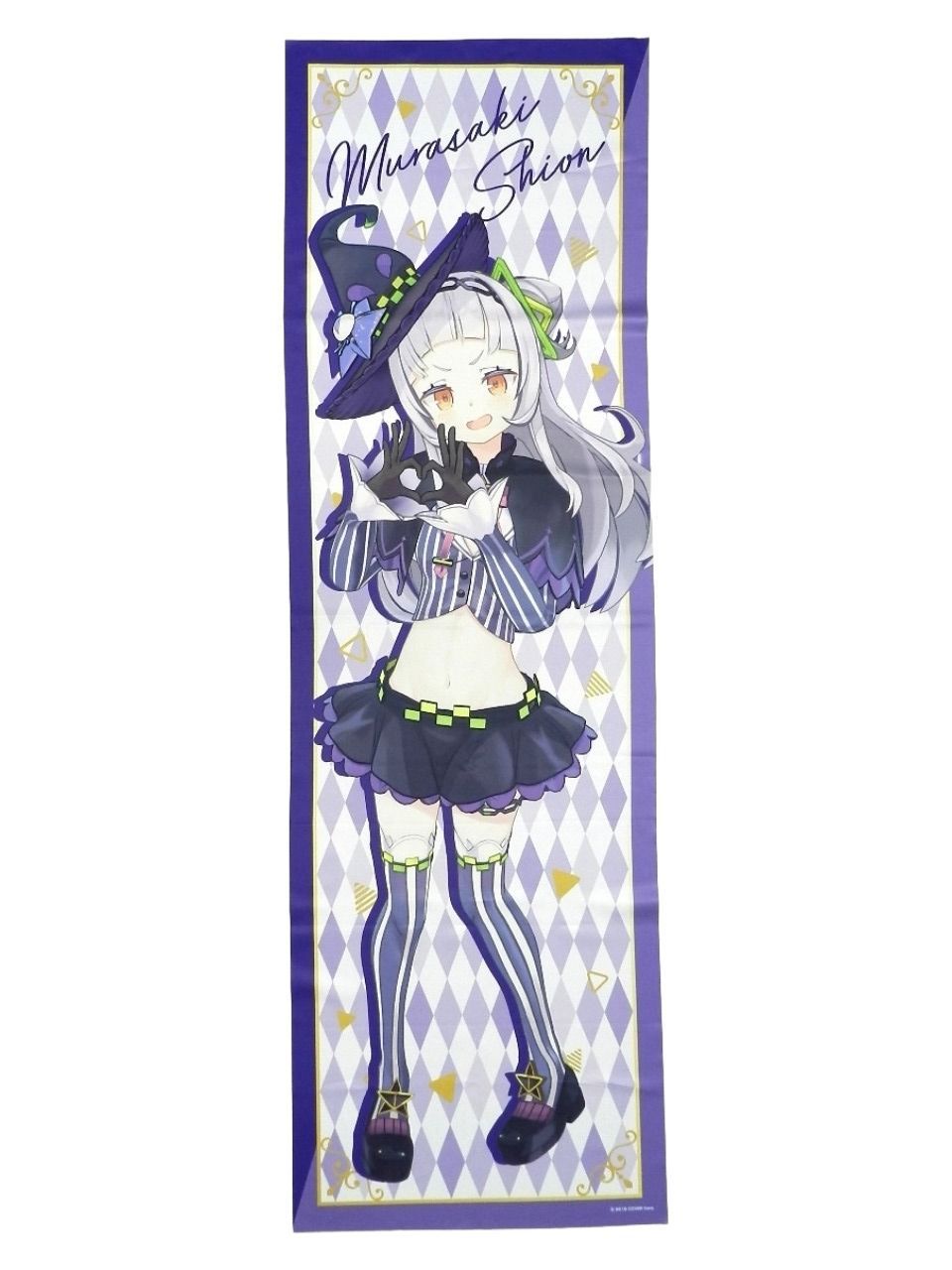 □紫咲シオン 布ポスター フェスティバルver. ホロライブ ヴァイス