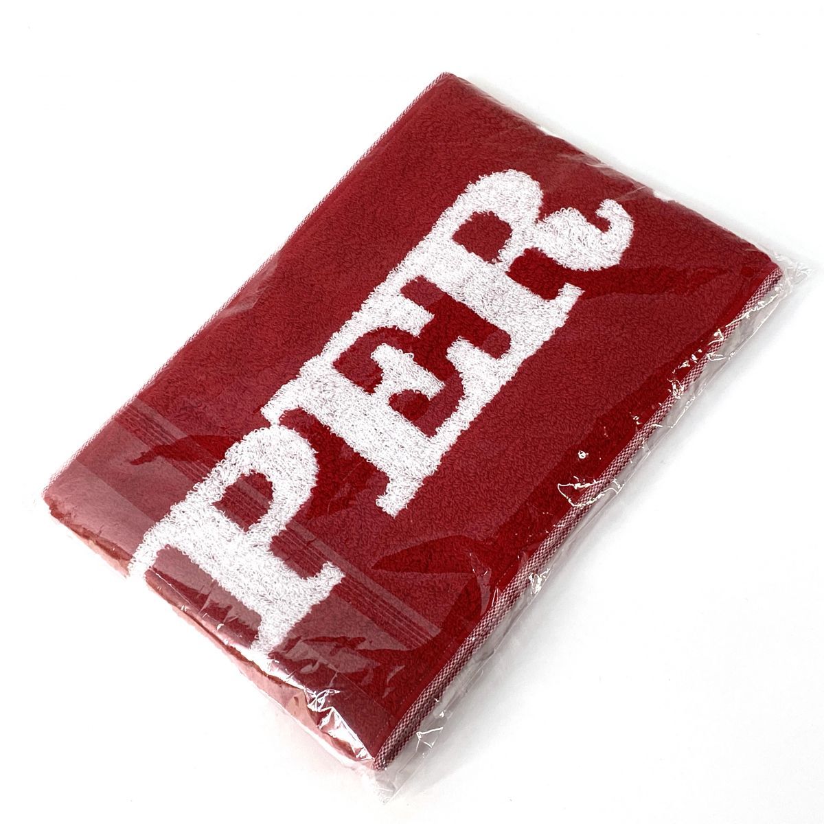 未開封】SUPER BEAVER スーパービーバー ロゴ マフラータオル レッド