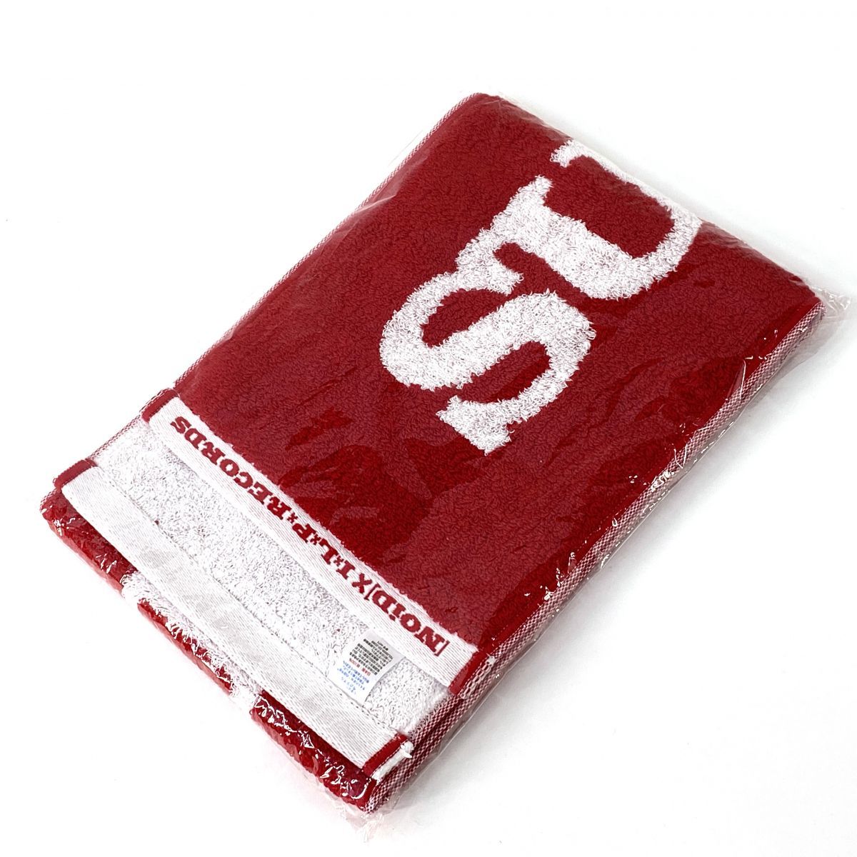 未開封】SUPER BEAVER スーパービーバー ロゴ マフラータオル レッド