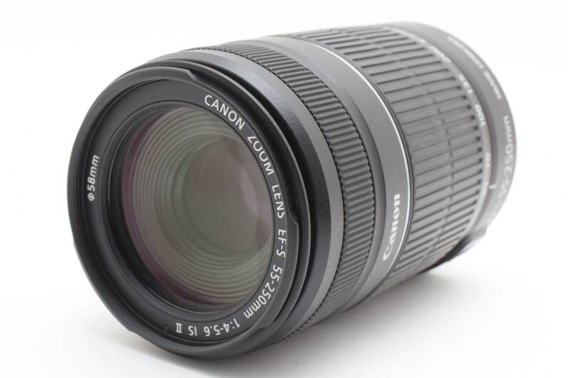 光学 上品 Canon キャノン EF-S 55-250 mm 4-5.6 IS II AFレンズ 4009-2