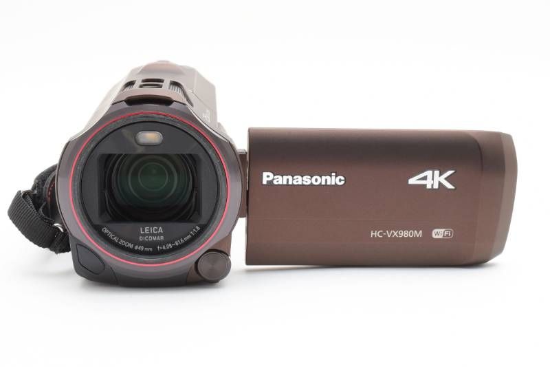 実用美品 箱あり】Panasonic パナソニック HC-VX980M ブラウン SD