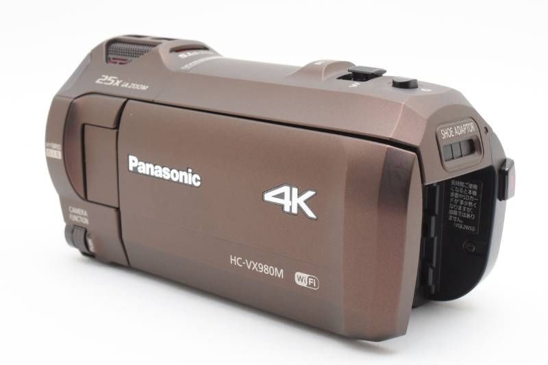 実用美品 箱あり】Panasonic パナソニック HC-VX980M ブラウン SD