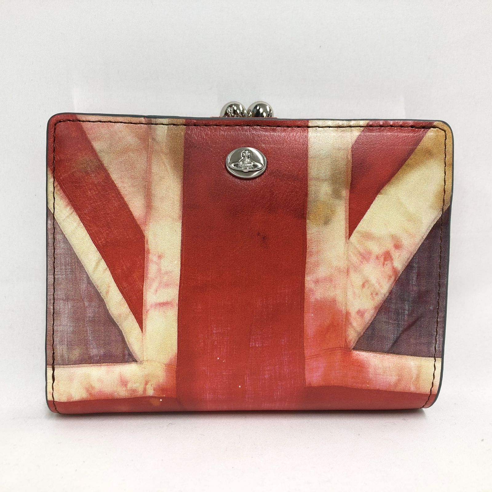 新品未使用 ヴィヴィアンウエストウッド ユニオンジャック がま口財布