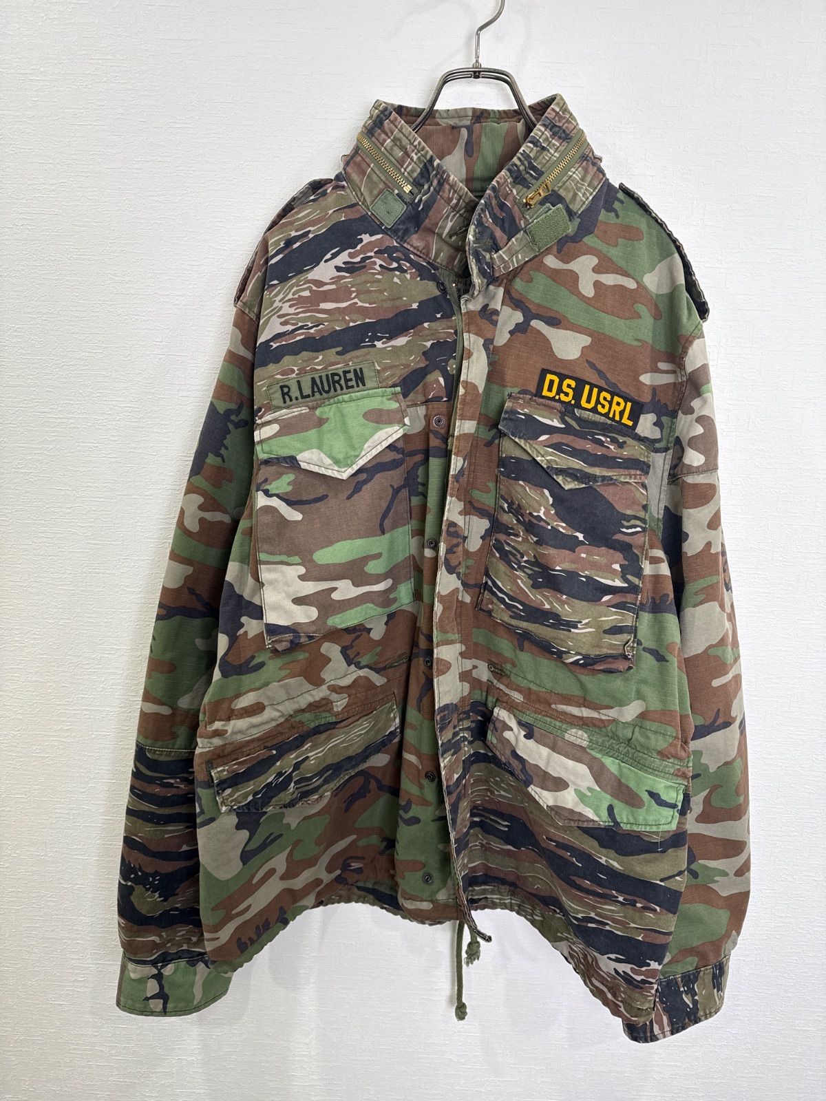 S 00460 DENIM-SUPPLY｜デニムアンドサプライ｜ミリタリージャケット｜ JACKET｜CAMO｜カモ｜迷彩｜90 S｜Y 2 K｜アメカジ｜古着｜ヴィンテージ｜一点物｜ トレンド｜フォロー割｜メンズ｜XL