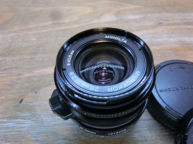 7781 ミノルタ MINOLTA M-ROKKOR 28 mm 2.8 Mマウント 広角レンズ オールドレンズ