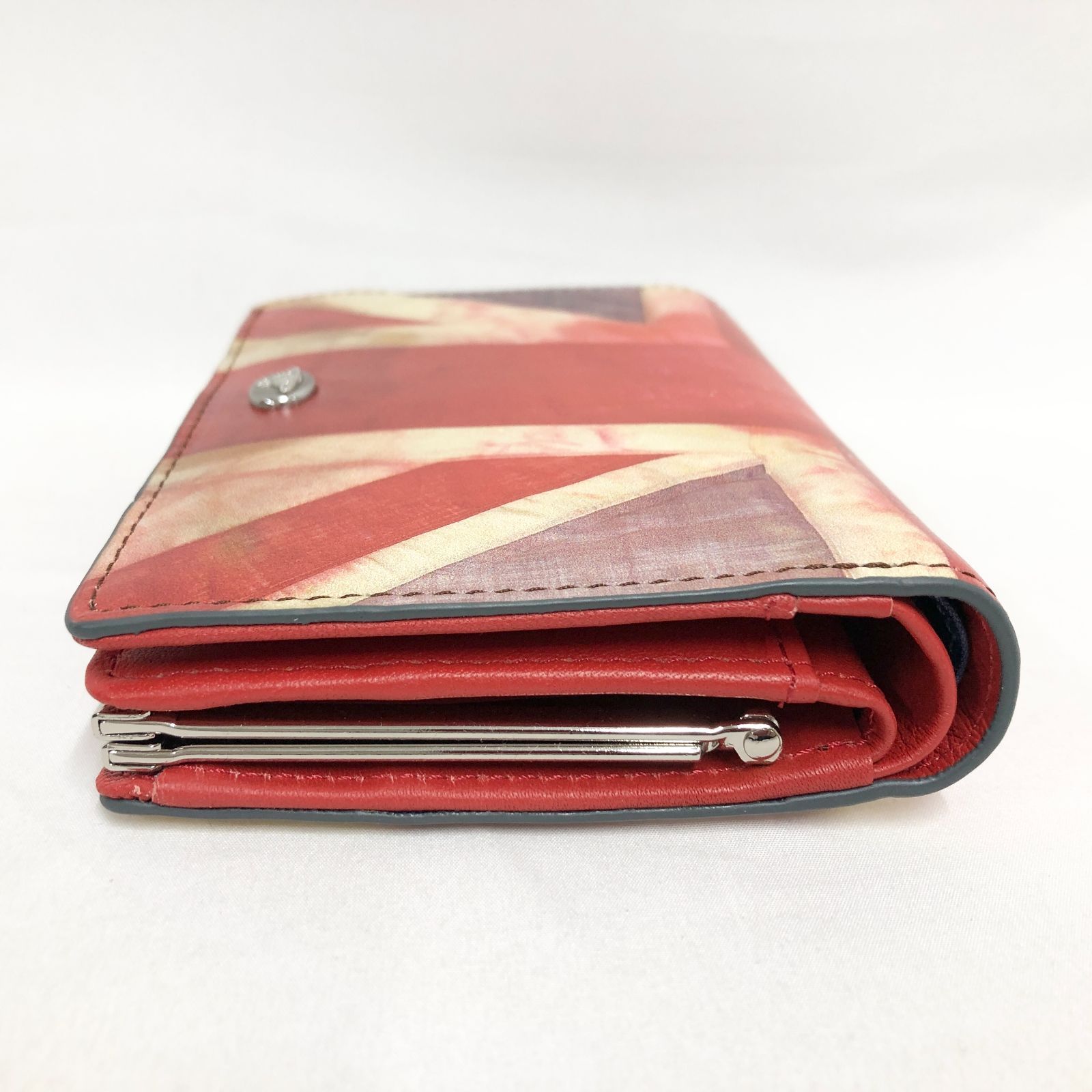 新品未使用 ヴィヴィアンウエストウッド ユニオンジャック がま口財布