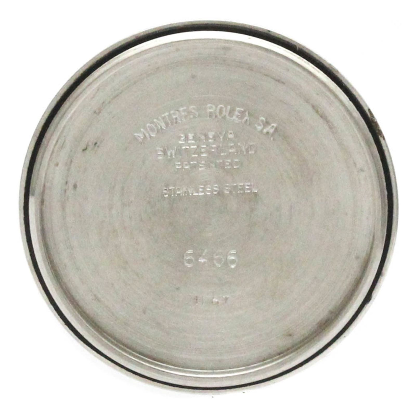  ロレックス ROLEX オイスター デイト プレシジョン 6466 ステンレススチール レザー 手巻き ボーイズ 時計 手巻き時計 腕時計(アナログ)