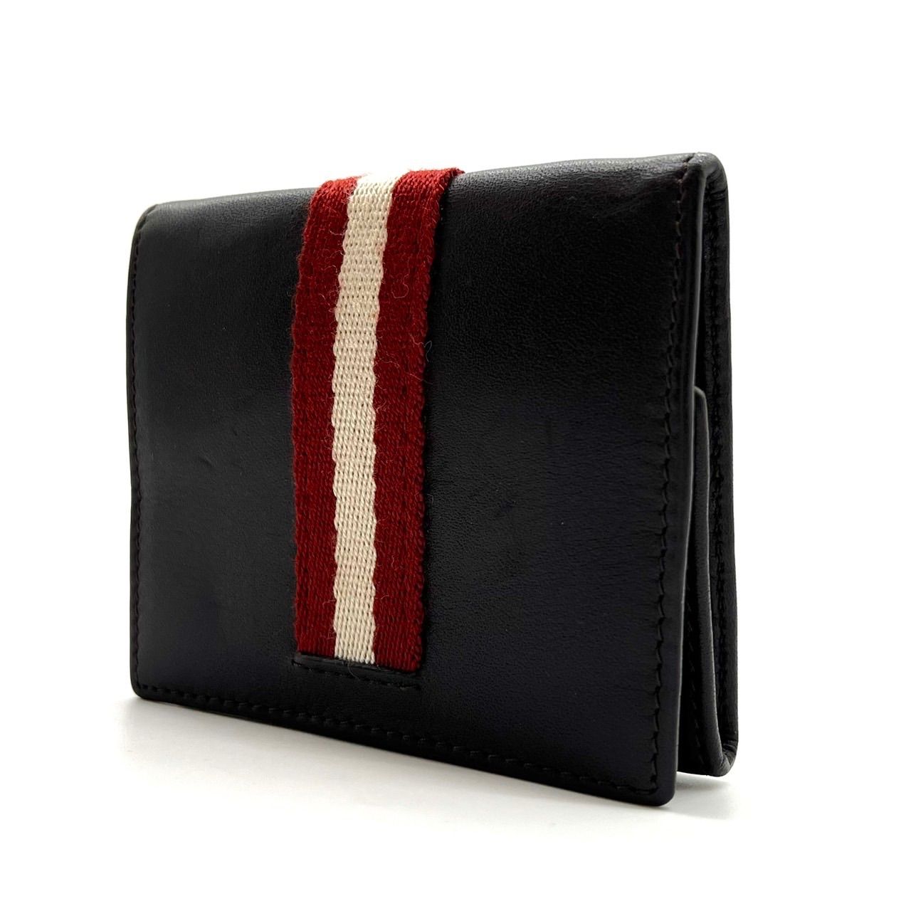 良品】 BALLY バリー トレインスポッティング ライン コインケース 