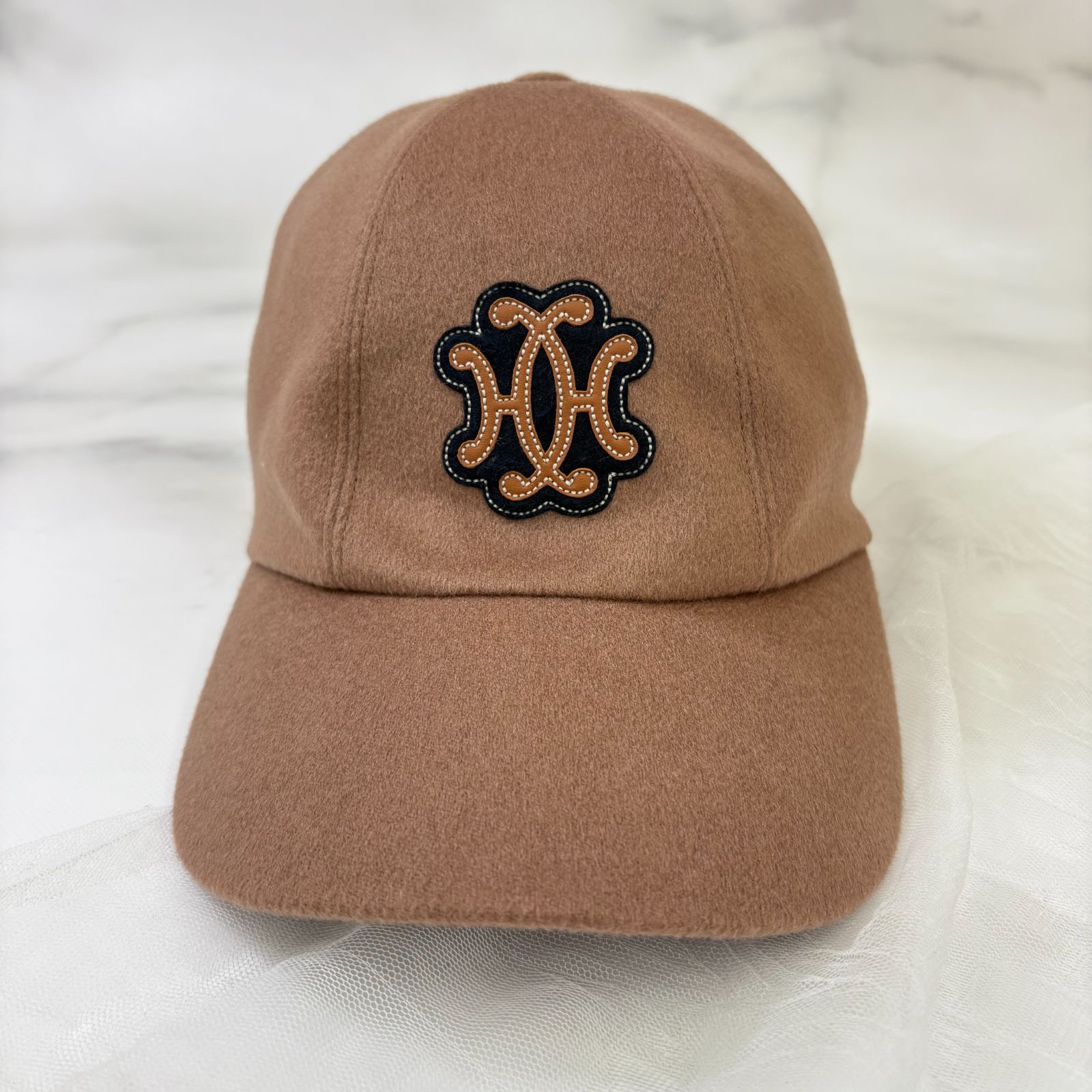 鑑定済み【 美品 】エルメス 《 セレナ リフト 》 59 ブラウン