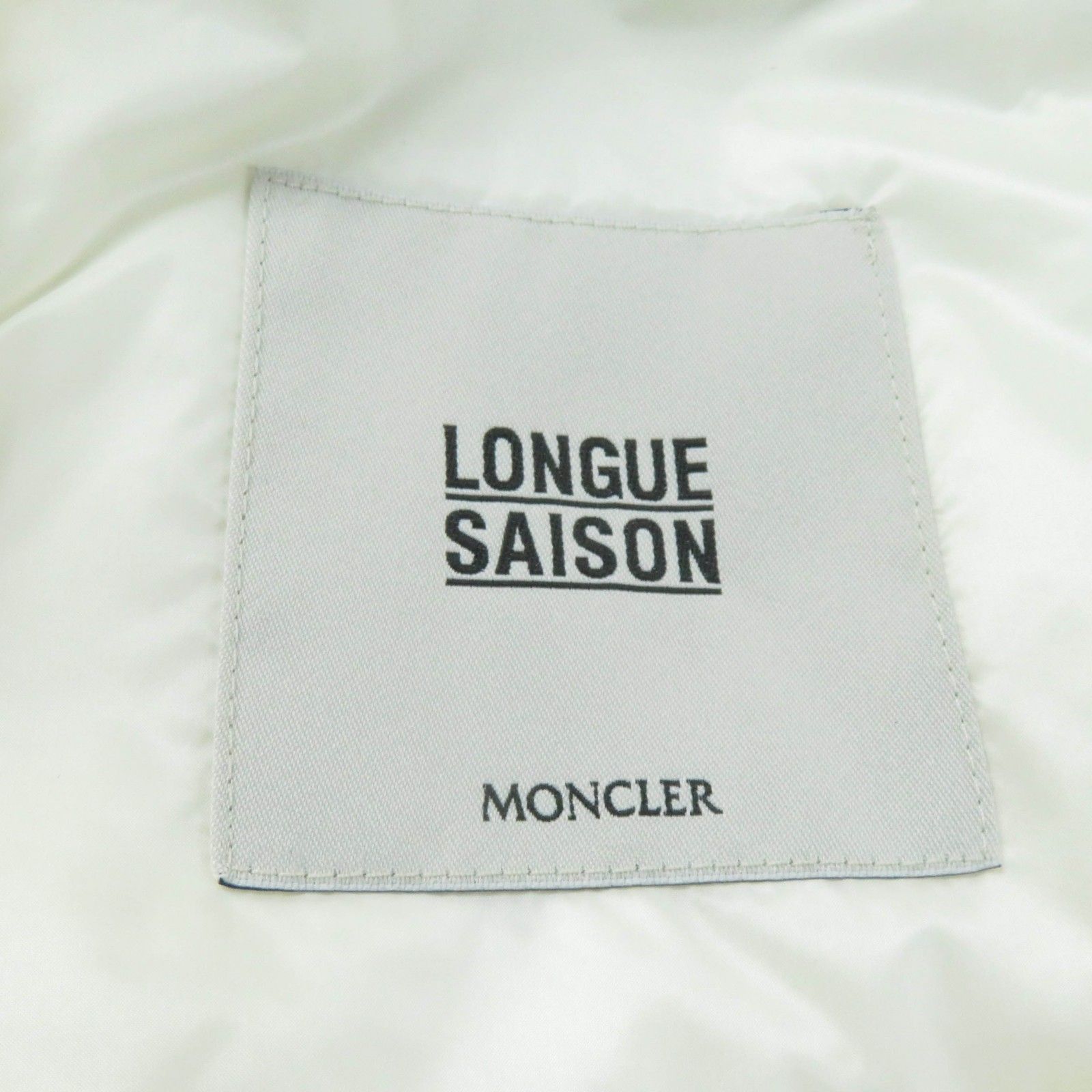 美品☆MONCLER モンクレール 20年製 GNOSIA ロゴパッチ付 フーデッド