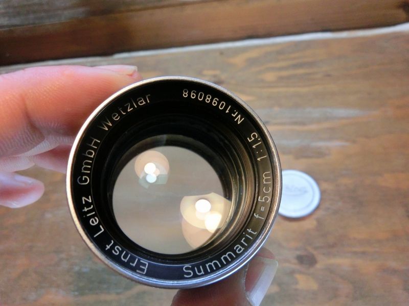 7784 LEICA Ernst Leitz Summarit 5cm 1.5 Lマウント L39 ズマリット