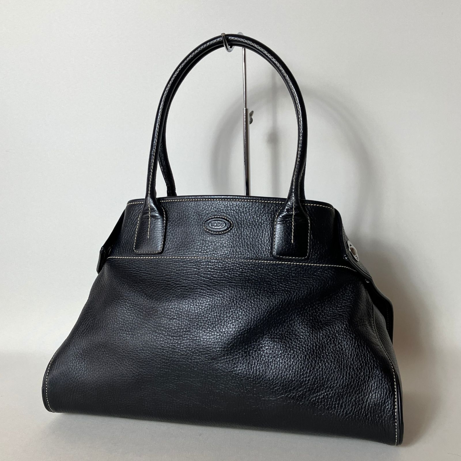 2512-87｜ ｜トッズ トートバッグ レザー ブラック