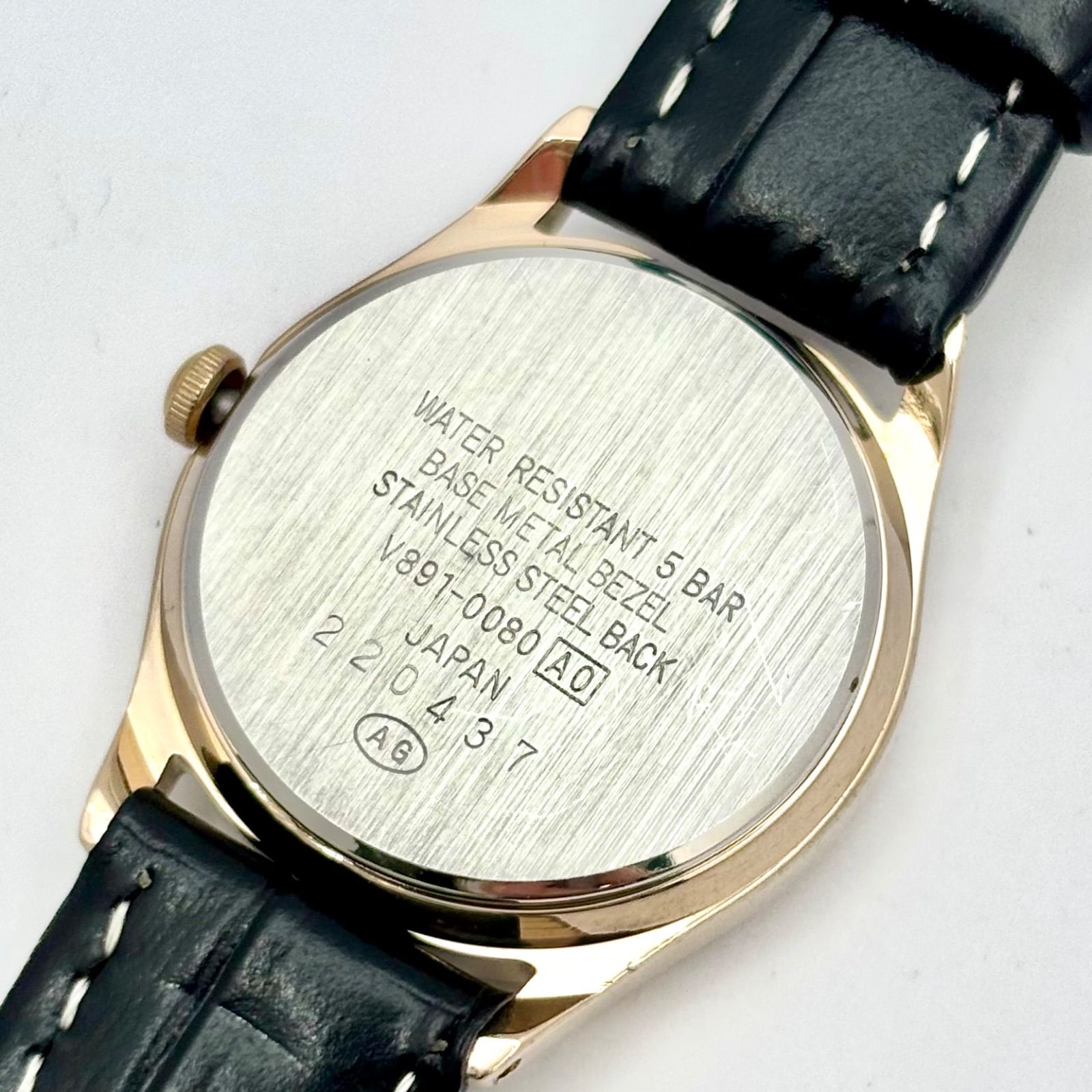 新品電池】SEIKO セイコー ALBA アルバ ムーンフェイズ ゴールド