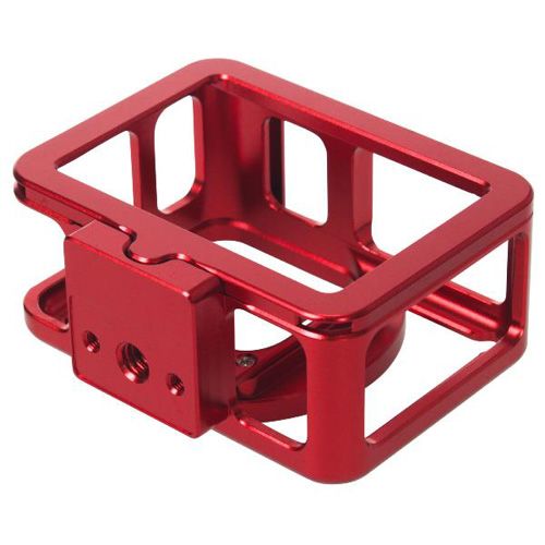 エツミ E-2223 GoPro HERO 7用 メタルプロテクターカバー レッド