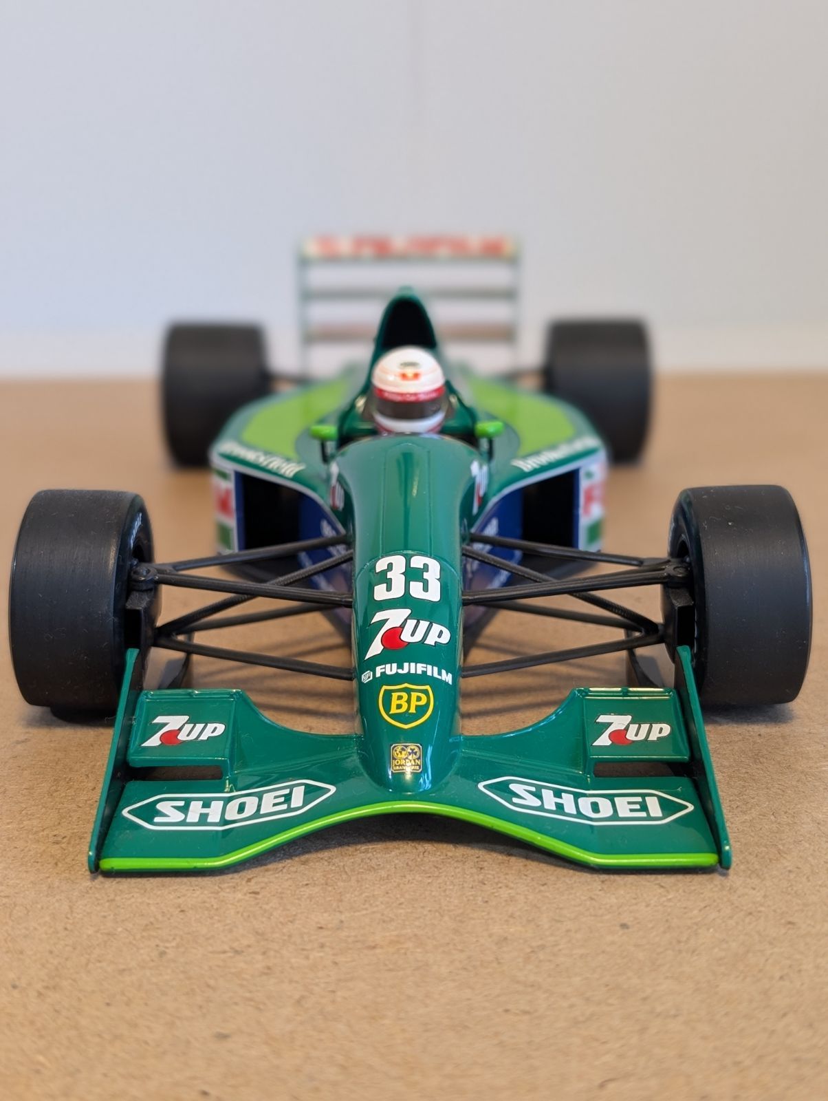 1|18ミニチャンプス ジョーダン191 アンド デ チェザリス