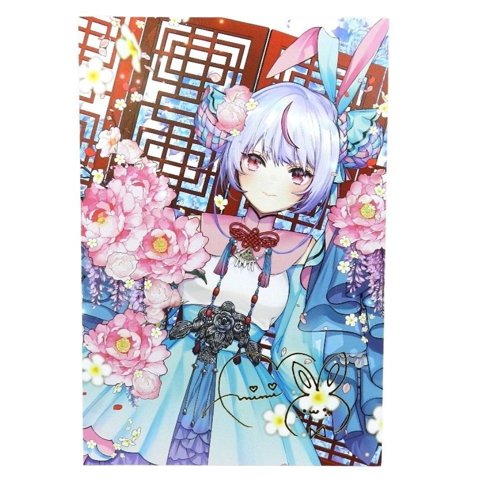□兎咲ミミ 直筆サイン入りポストカード ぶいすぽっ! 誕生日記念2024