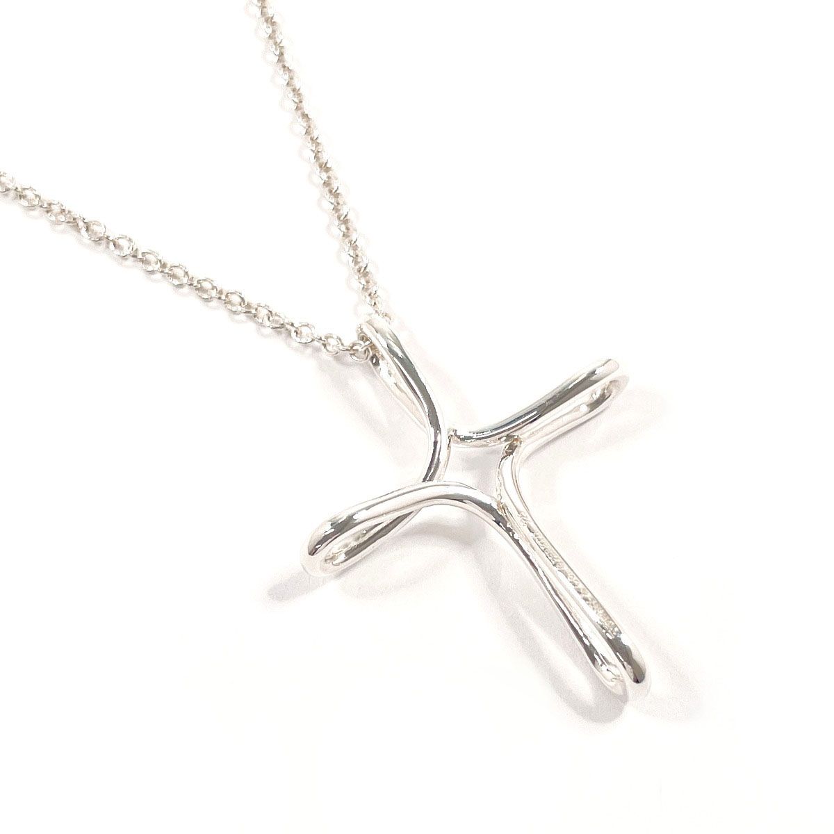 ティファニー　ネックレストップ　シルバー　ローマンクロス　インフィニティ TIFFANY & Co. インフィニティクロス ネックレス シルバー 925
