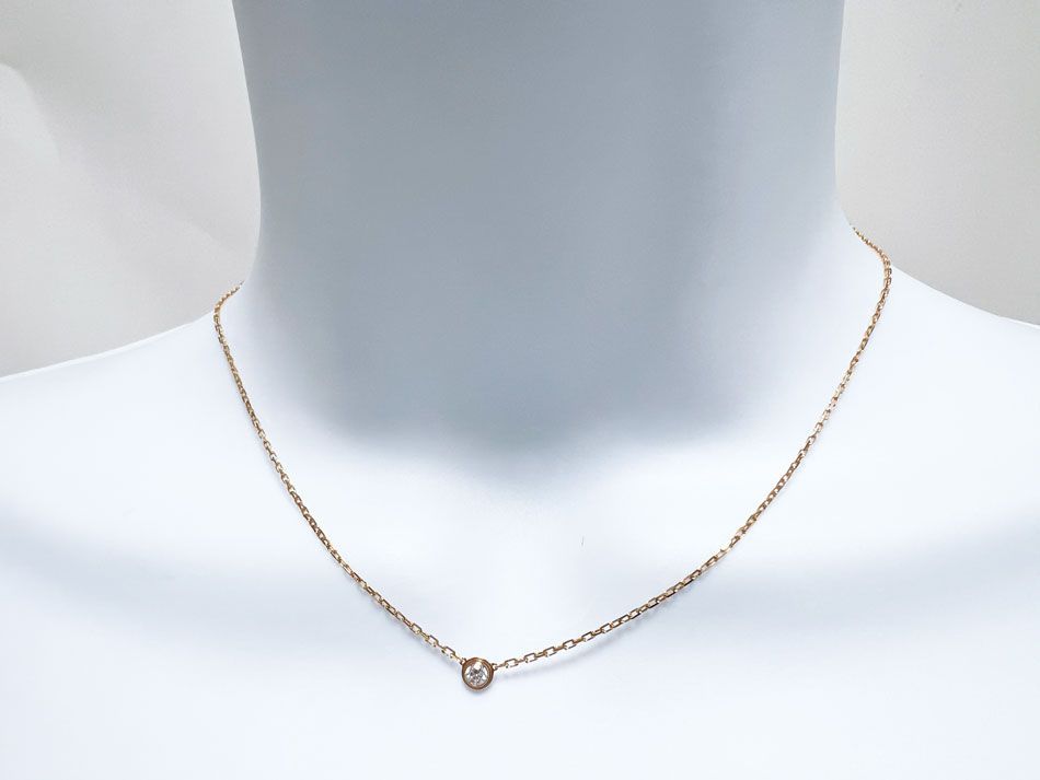 Cartier カルティエ ダムール ディアマンレジェSM ネックレス スモール